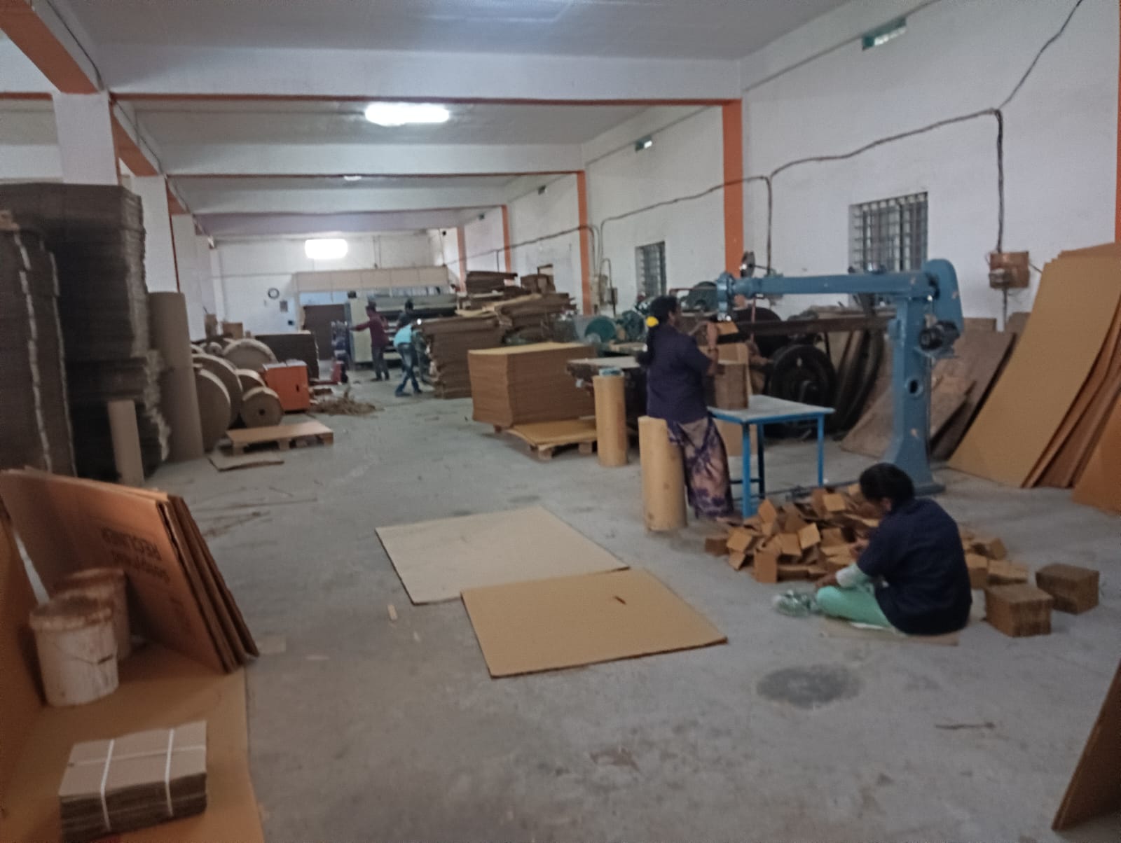 SPA Industrie factory floor